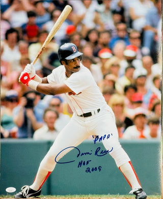 Jim Rice Autographed Red Sox 16x20 Baseball Photo (JSA)