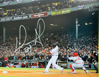 David Ortiz Autographed Red Sox 16x20 Baseball Photo (JSA)