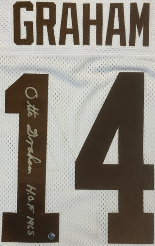 Otto Graham Autographed Cleveland Browns Jersey