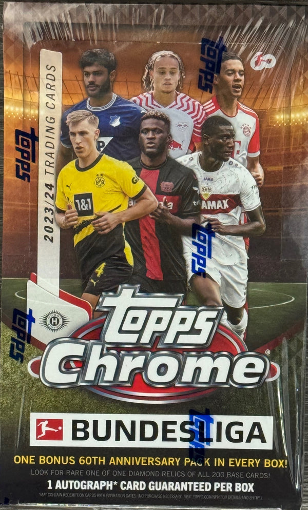 2023-24 Topps Chrome Bundesliga Soccer Hobby Box