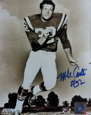 Mike Curtis Autographed 8x10 Football Photo