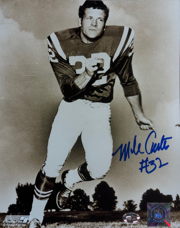 Mike Curtis Autographed 8x10 Football Photo