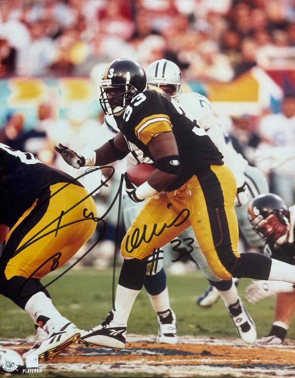 Bam Morris Autographed 8x10 Football Photo