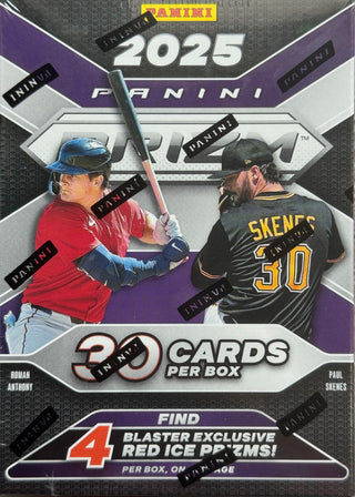 2025 Panini Prizm Baseball 6-Pack Hobby Blaster Box (Blaster Exclusive Red Ice Prizms!)
