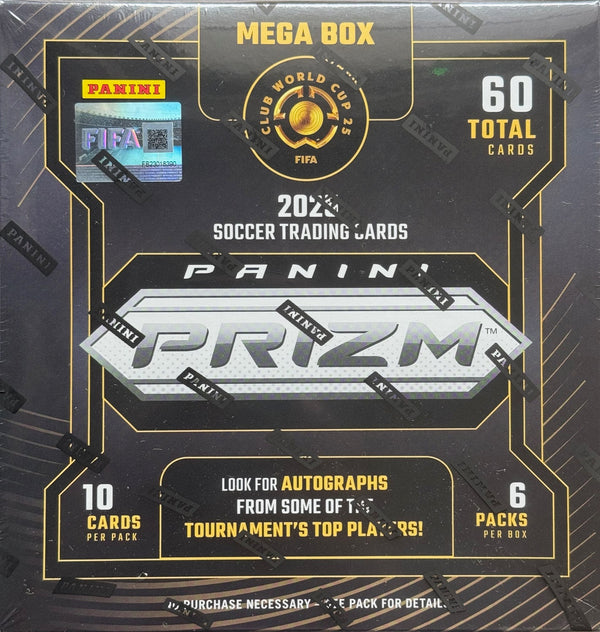 2025 Panini Prizm FIFA Club World Cup Soccer Mega Box