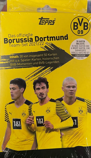 2021-22 Topps Official Borussia Dortmund BVB Soccer Team Set