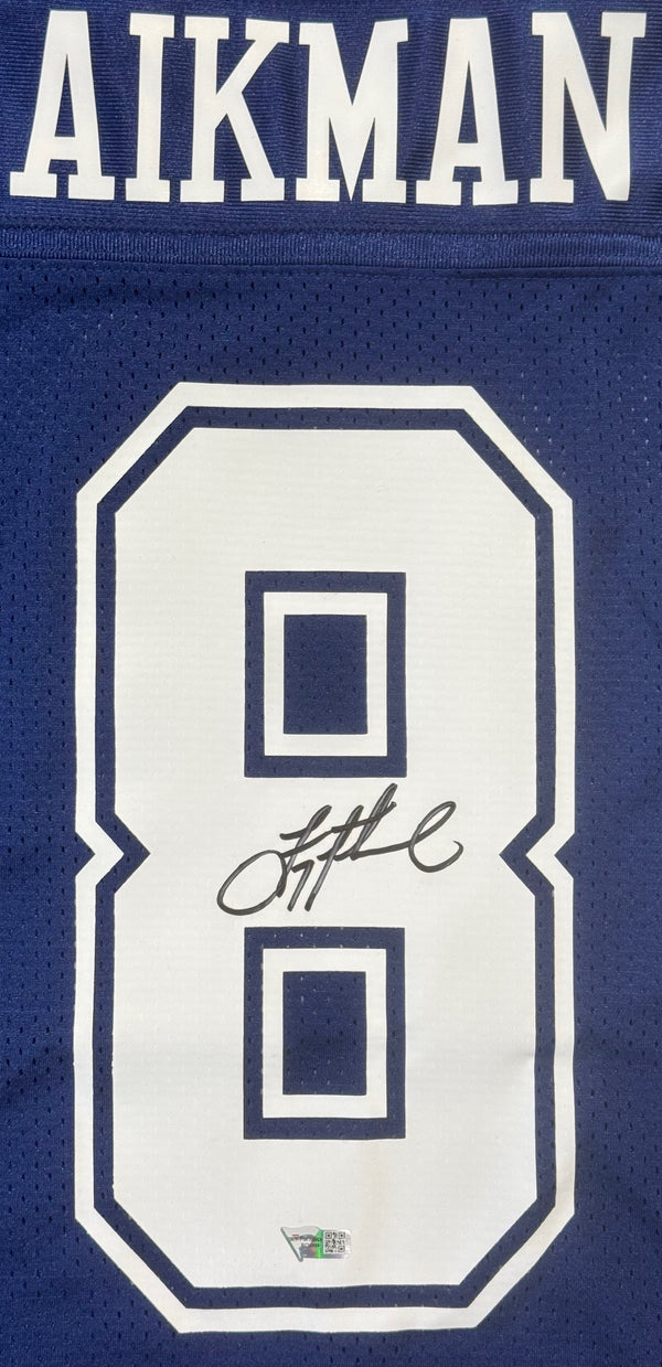 Troy Aikman Autographed Cowboys Authentic Mitchell & Ness Jersey (Fanatics)