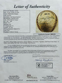 MLB Hall Of Famers Autographed Official Baseball (JSA)