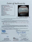 Willie Mays 70th Birthday Attendees Autographed Baseball (JSA)