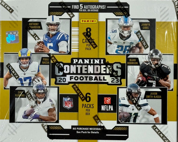 2023 Panini Contenders NFL Trading Card Hobby Box