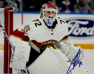 Sergei Bobrovsky Autographed 11x14 Hockey Photo (JSA)