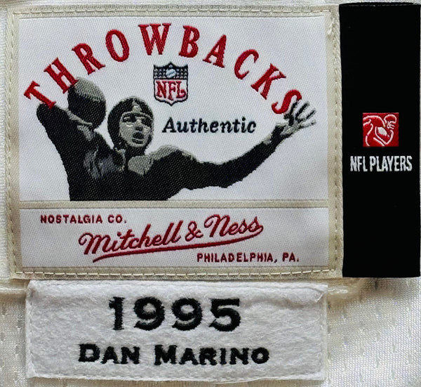 Dan Marino Signed Mitchell & Ness 1995 Authentic Throwback Jersey (JSA)