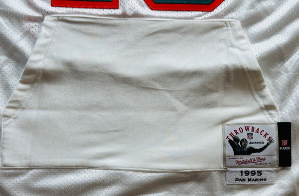 Dan Marino Signed Mitchell & Ness 1995 Authentic Throwback Jersey (JSA)