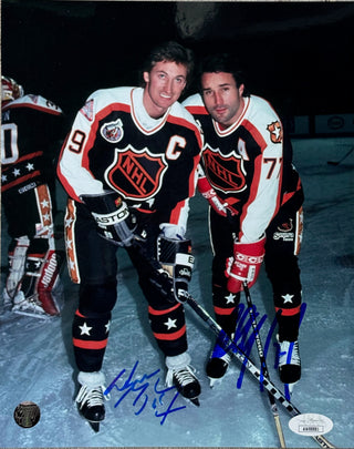 Wayne Gretzky & Paul Coffey Autographed 8x10 Photo (JSA)