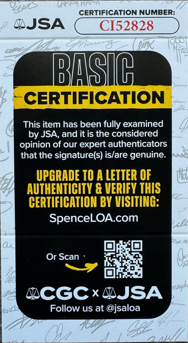 David Cone Autographed 8x10 Baseball Photo (JSA)