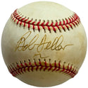 Bob Feller Autographed Official National League Baseball