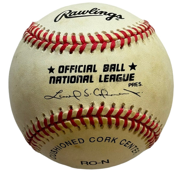 Bob Feller Autographed Official National League Baseball