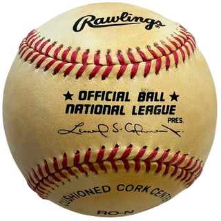 Jeff Conine Autographed Official National League Baseball