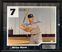 Mickey Mantle Autographed New York Yankees Framed 16x20 Photo (JSA)