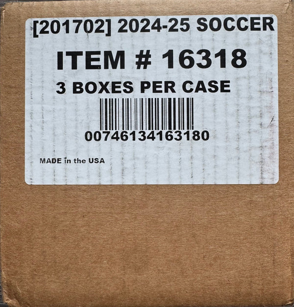 2024-25 Panini Noir Soccer Hobby 3-Box Case