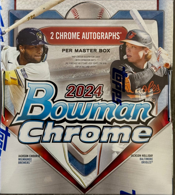 2024 Bowman Chrome Baseball - Hobby Box