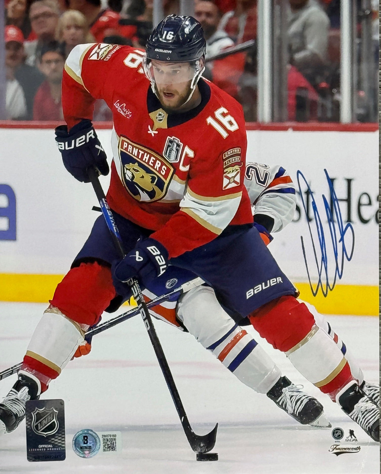 Meet Aleksander Barkov, the Florida Panther hockey star with a hat-trick heart