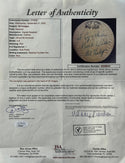 Gil Hodges Autographed Huffman Baseball (JSA)