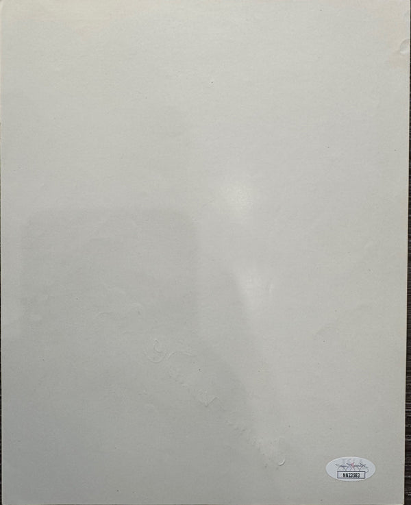 Maurice Richard Autographed Black and White Magazine Page (JSA)