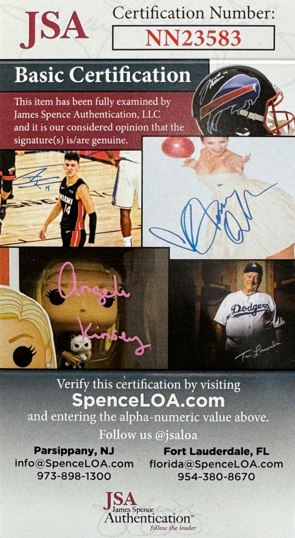 Maurice Richard Autographed Black and White Magazine Page (JSA)