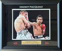 Manny Pacquiao Autographed 8X10 Framed Boxing Photo (PSA)