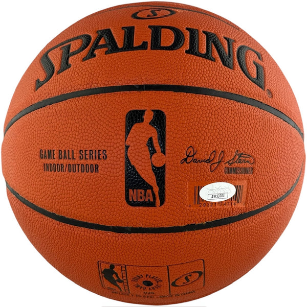 Shaquille O'Neal Autographed Spalding Hybrid Basketball (JSA)