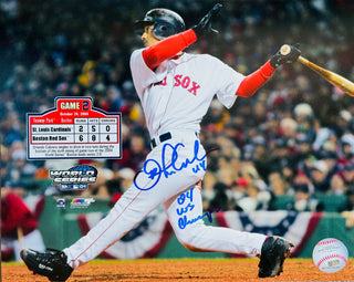 Orlando Cabrera Autographed "04 WS Champs" 8x10 Baseball Photo