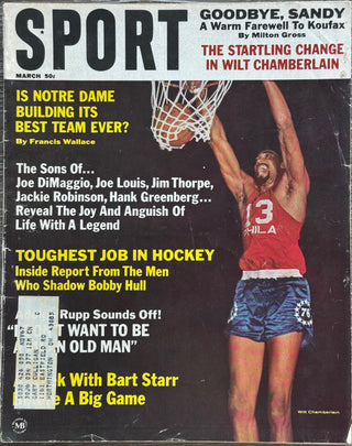 Wilt Chamberlain  Sport Magazine March 1967