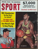 Wilt Chamberlain Sport Magazine April 1963
