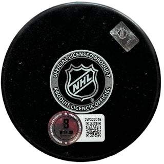 Matthew Tkachuk Autographed "2024 Stanley Cup Champs" Florida Panthers Puck (Beckett)