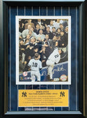 Derek Jeter Autographed 8x10 Framed Baseball Photo (MLB/Steiner)