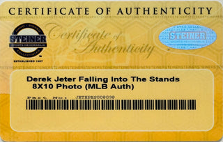 Derek Jeter Autographed 8x10 Framed Baseball Photo (MLB/Steiner)