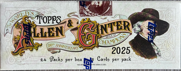 2025 Topps Allen & Ginter Baseball Hobby Box