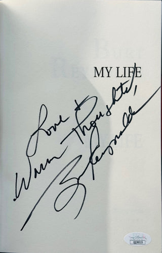 Burt Reynolds My Life Autographed Hardcover Book (JSA)