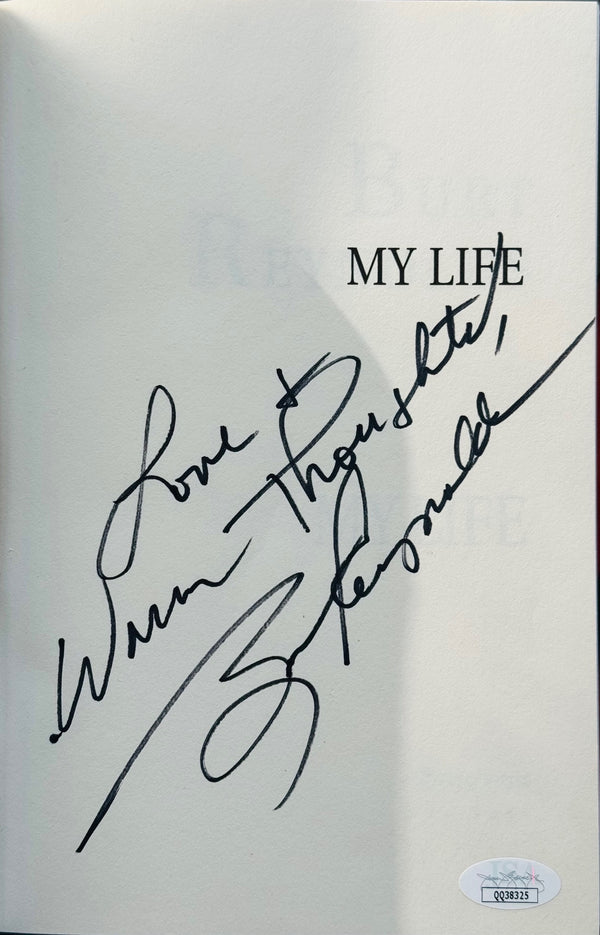 Burt Reynolds My Life Autographed Hardcover Book (JSA)