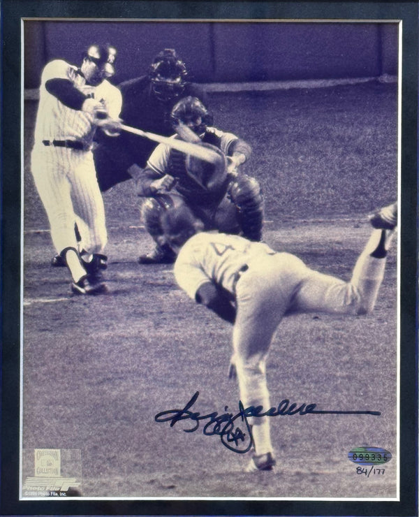 Reggie Jackson Autographed Yankees 8x10 Framed Baseball Photo 84/177 (Steiner)