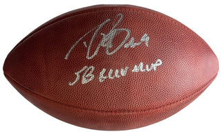 Drew Brees Autographed Authentic 100 NFL Wilson Football (Beckett)