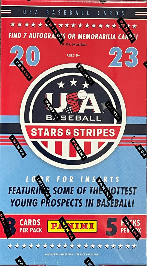 2023 Panini Stars & Stripes Baseball Trading Card Hobby Box