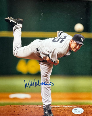Mike Mussina Autographed 8x10 Baseball Photo (JSA)
