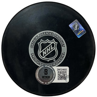 Kyle Okposo Autographed "24 Stanley Cup Champions" Panthers Puck (Beckett Witness)