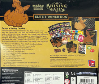 Pokemon TCG Shining Fates Elite Trainer Box ETB Factory Sealed