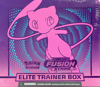 Pokemon TCG: Sword & Shield Fusion Strike Elite Trainer Box ETB - Factory Sealed