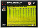 Derek Jeter George Bush Mickey Mantle 2007 Topps Card #40