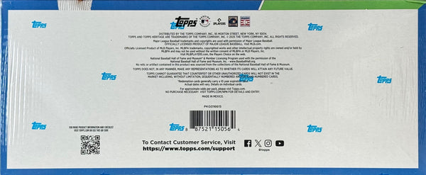 2025 Topps Heritage High Number Baseball Hobby Box
