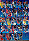 1996 Collectors Edge Key Kraze Uncut Sheet Kobe Bryant Steve Nash Allen Iverson RC